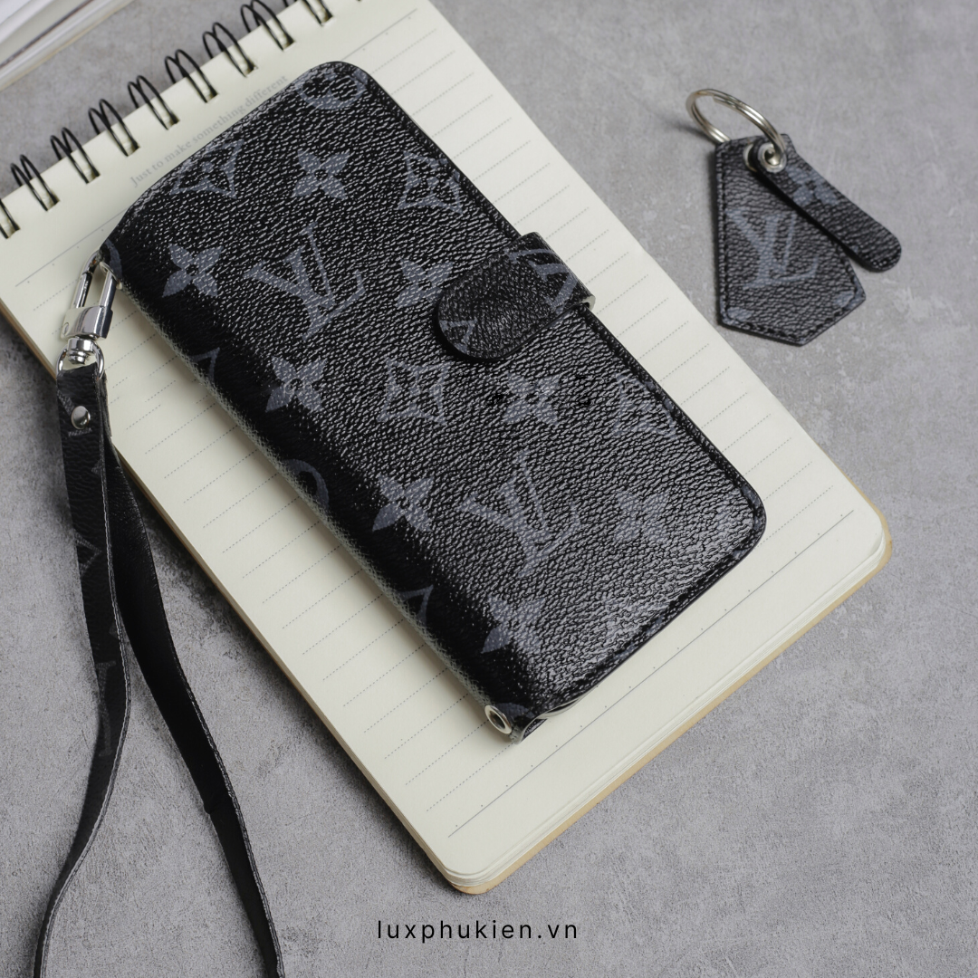 Handmade LV Canvas iPhone Wallet Case – Upcycled Luxury | Strapcrafted