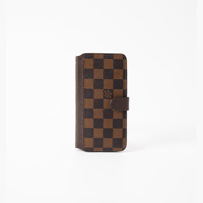 Authentic LV Brown Monogram Canvas iPhone Crossbody - Genuine Leather Wallet