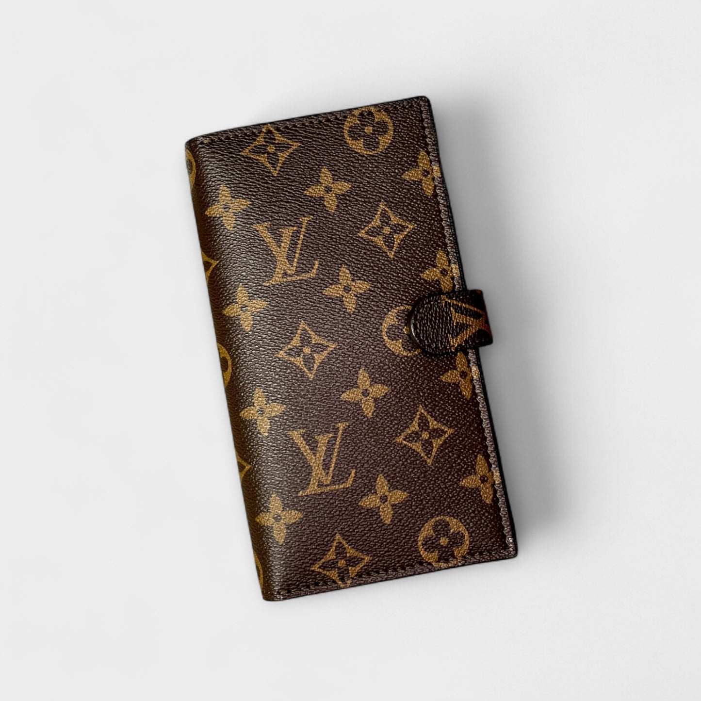 Handmade LV Leather Passport Holder – All-in-One Travel Wallet | Strapcrafted