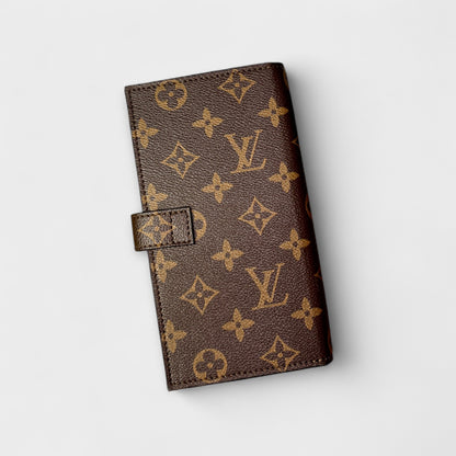Handmade LV Leather Passport Holder – All-in-One Travel Wallet | Strapcrafted