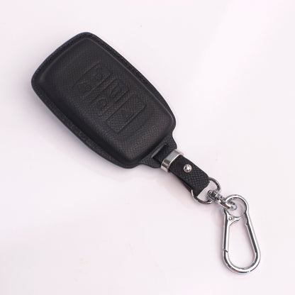 Handmade Epsom Leather Key Fob Case for Land Rover – Scratch Resistant & Luxury