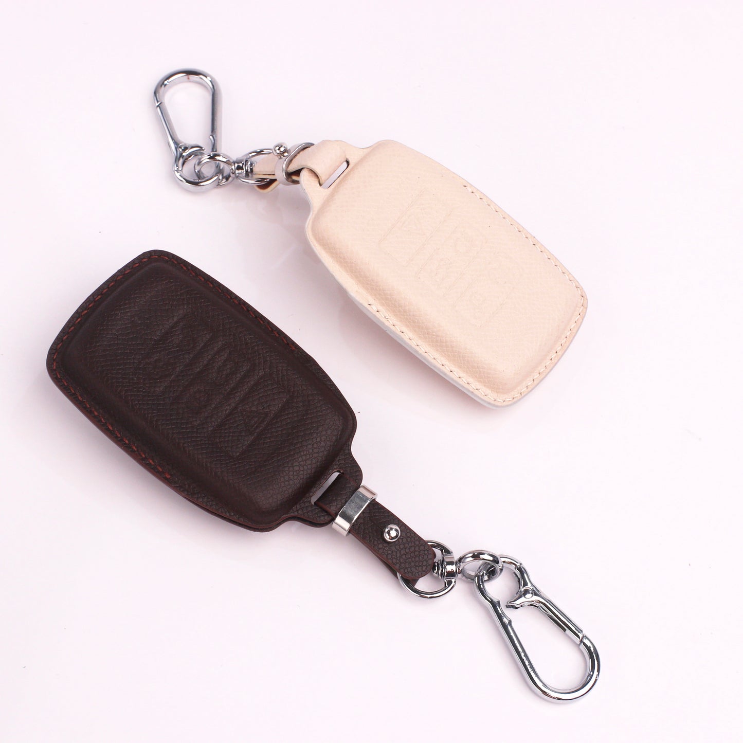 Handmade Epsom Leather Key Fob Case for Land Rover – Scratch Resistant & Luxury