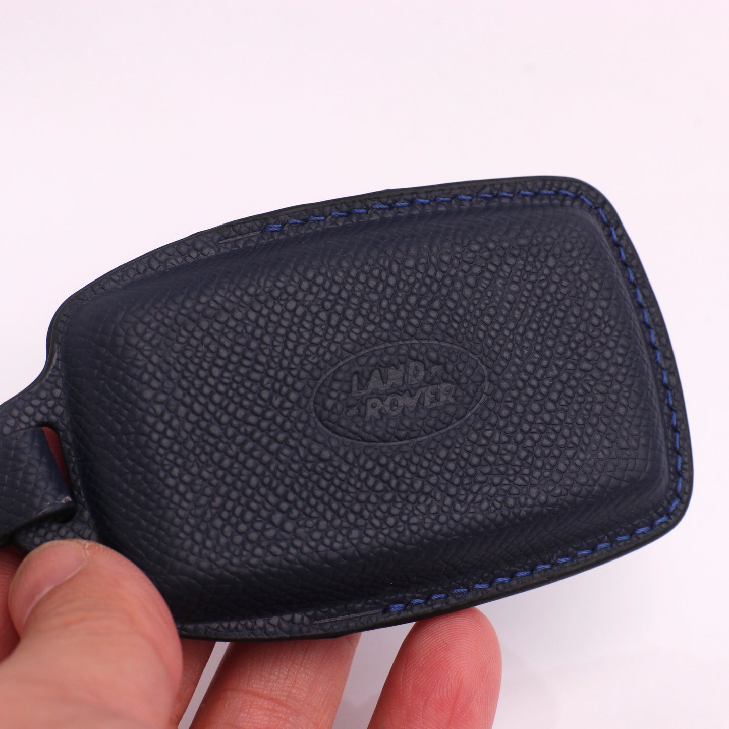 Handmade Epsom Leather Key Fob Case for Land Rover – Scratch Resistant & Luxury