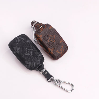 Handmade Upcycled Louis Vuitton Key Fob Case for Land Rover – Unique & Eco-Luxury