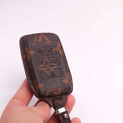 Handmade Upcycled Louis Vuitton Key Fob Case for Land Rover – Unique & Eco-Luxury