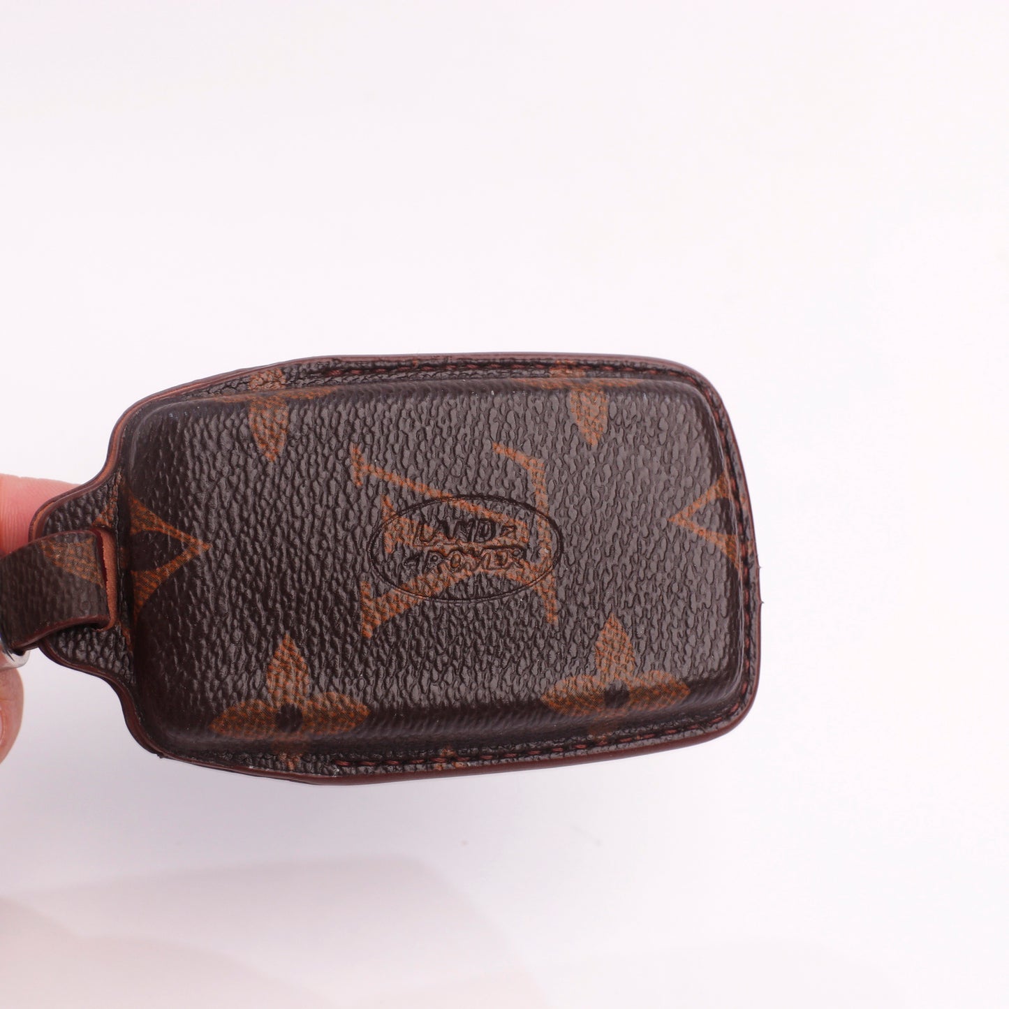Handmade Upcycled Louis Vuitton Key Fob Case for Land Rover – Unique & Eco-Luxury