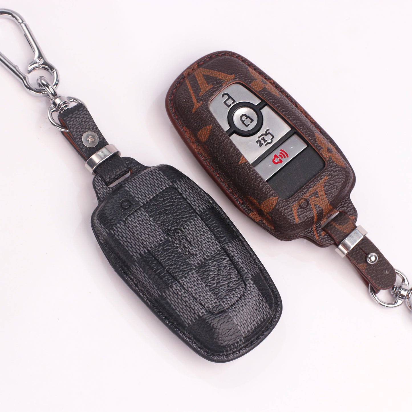 Handmade Upcycled Louis Vuitton Key Fob Case for Ford – One of a Kind Luxury