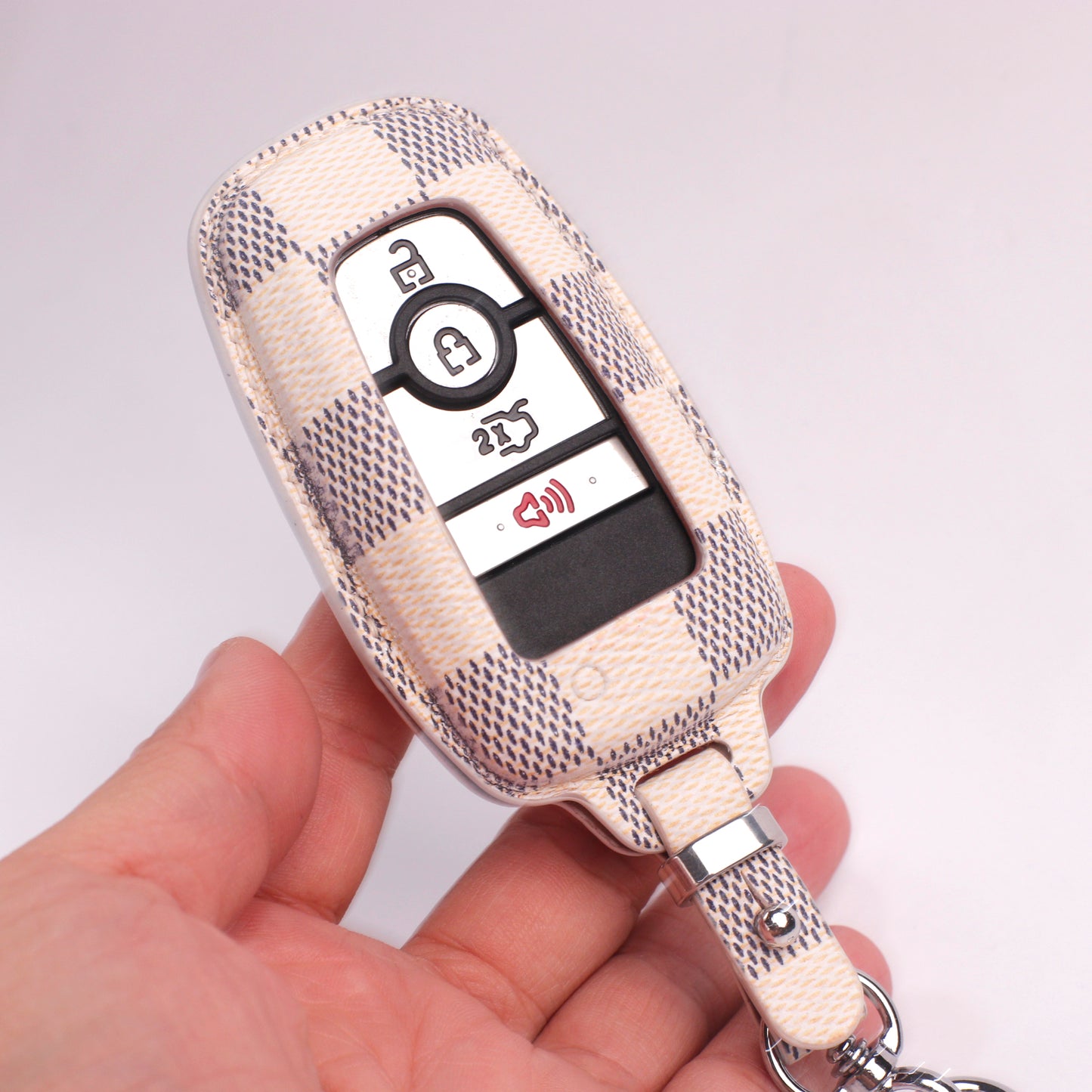 Handmade Upcycled Louis Vuitton Key Fob Case for Ford – One of a Kind Luxury