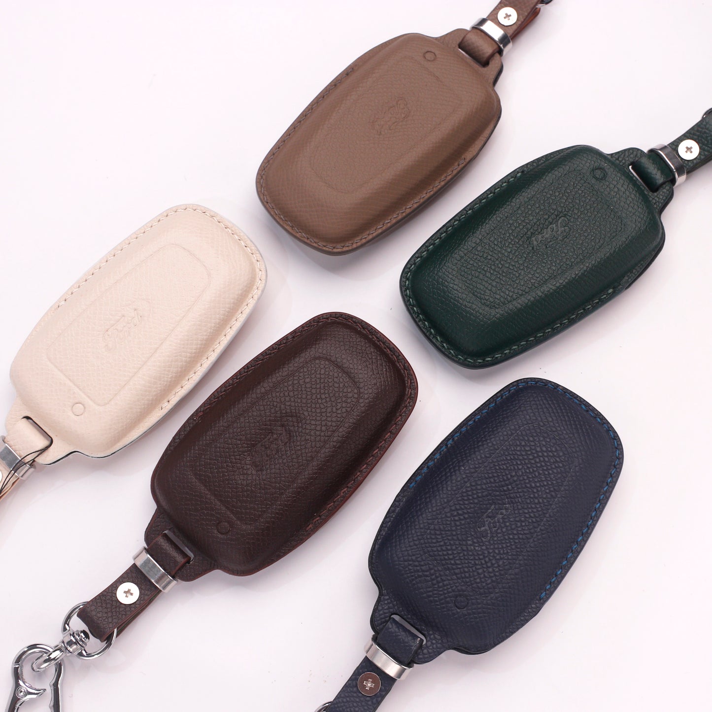 Handmade Epsom Leather Key Fob Case for Ford – Scratch Resistant & Luxury