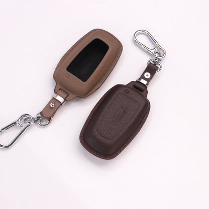 Handmade Epsom Leather Key Fob Case for Ford – Scratch Resistant & Luxury