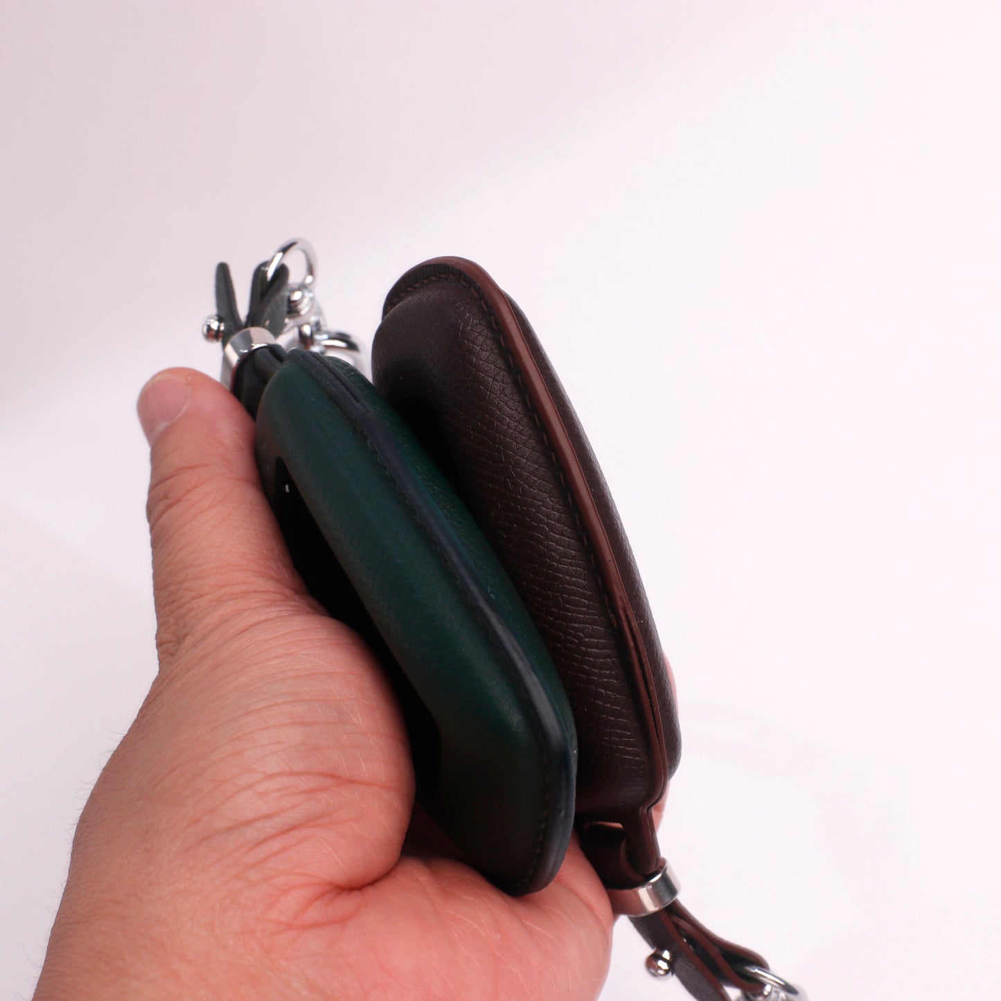 Handmade Epsom Leather Key Fob Case for Ford – Scratch Resistant & Luxury