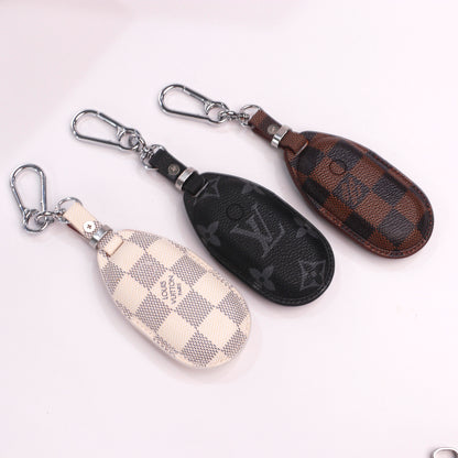 Handmade Upcycled Louis Vuitton Key Fob Case for Mercedes-Benz – Unique & Eco-Luxury