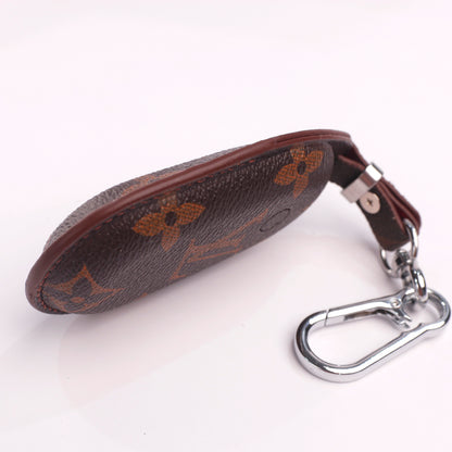 Handmade Upcycled Louis Vuitton Key Fob Case for Mercedes-Benz – Unique & Eco-Luxury
