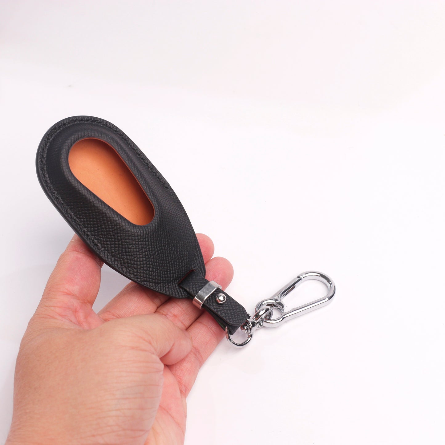 Handmade Epsom Leather Key Fob Case for Mercedes-Benz – Scratch Resistant & Luxury