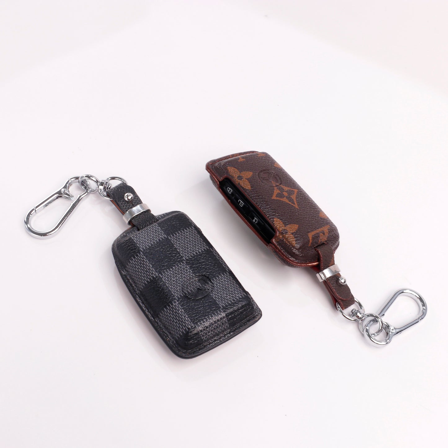 Handmade Upcycled Louis Vuitton Key Fob Case for Mazda – Unique & Eco-Luxury