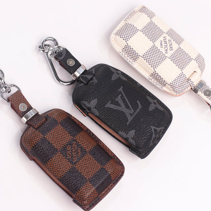 Handmade Upcycled Louis Vuitton Key Fob Case for Mazda – Unique & Eco-Luxury
