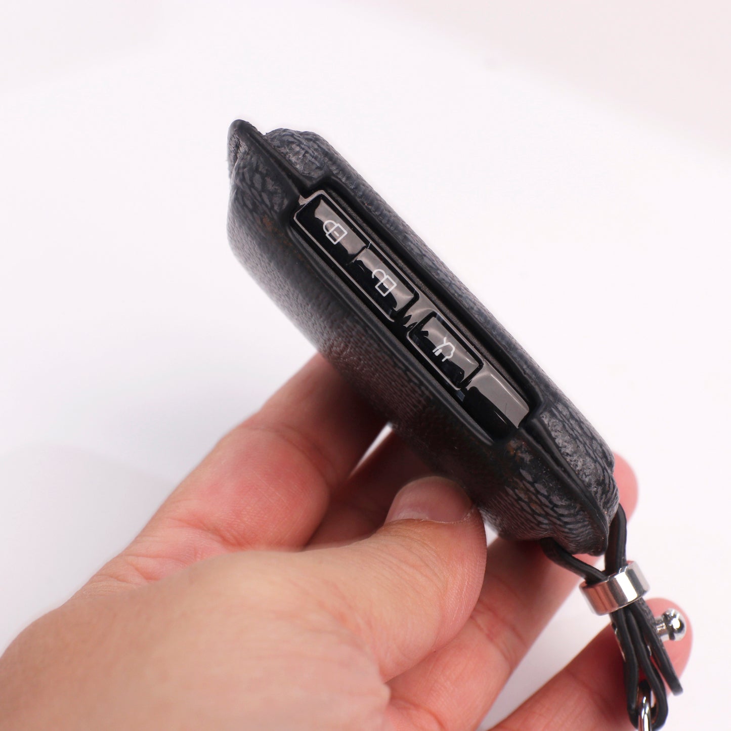 Handmade Upcycled Louis Vuitton Key Fob Case for Mazda – Unique & Eco-Luxury