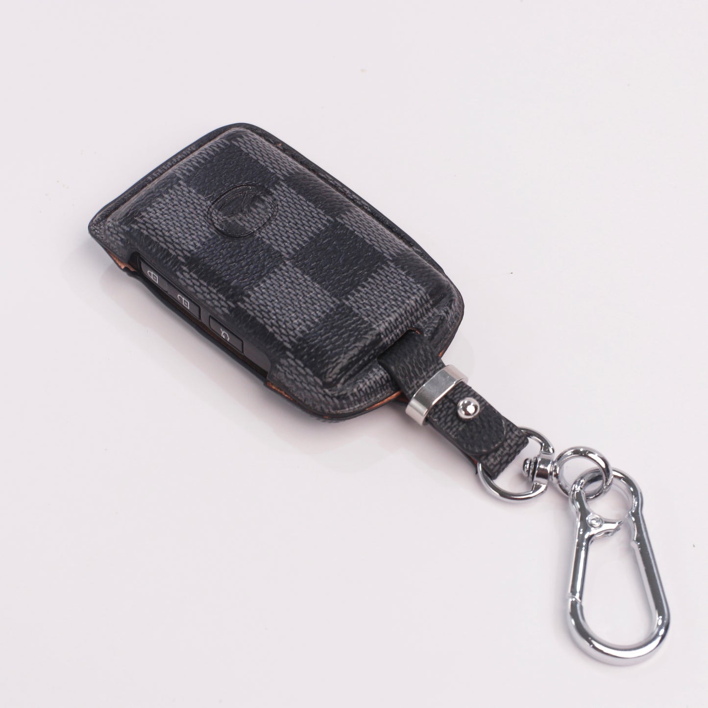 Handmade Upcycled Louis Vuitton Key Fob Case for Mazda – Unique & Eco-Luxury