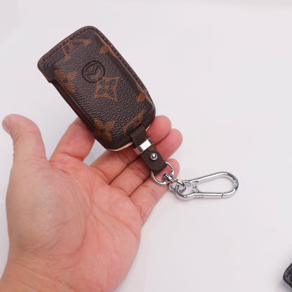 Handmade Upcycled Louis Vuitton Key Fob Case for Mazda – Unique & Eco-Luxury