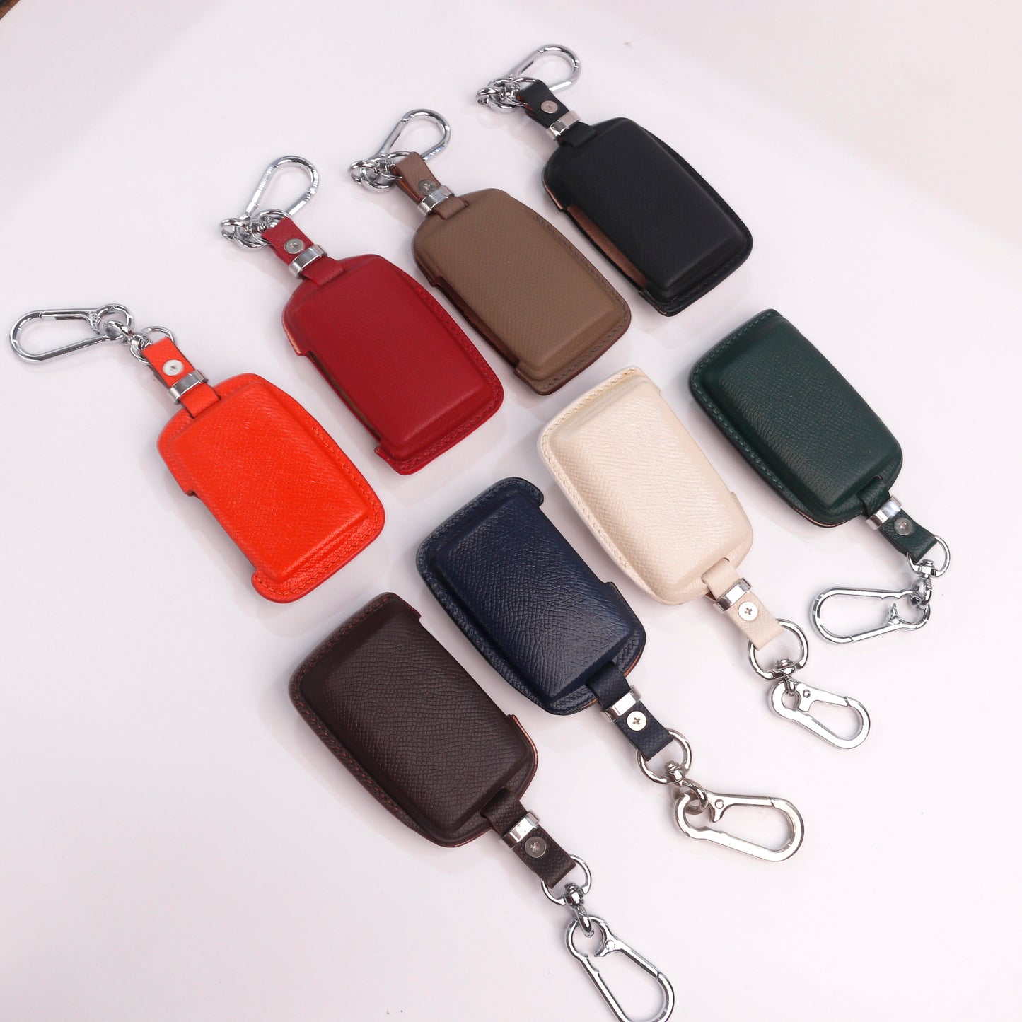 Handmade Epsom Leather Key Fob Case for Mazda – Scratch Resistant & Luxury