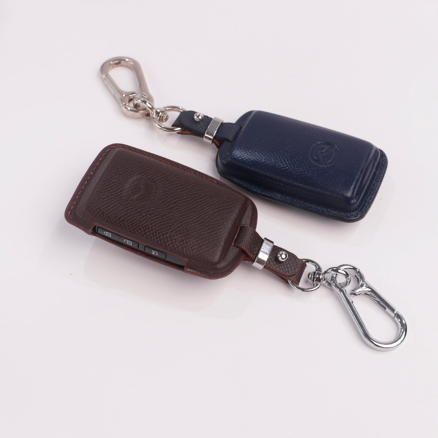 Handmade Epsom Leather Key Fob Case for Mazda – Scratch Resistant & Luxury