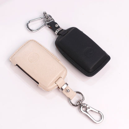 Handmade Epsom Leather Key Fob Case for Mazda – Scratch Resistant & Luxury