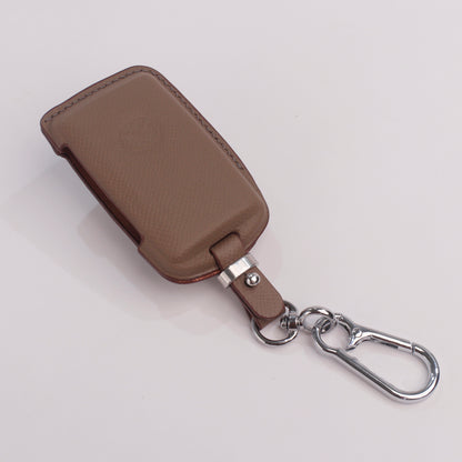 Handmade Epsom Leather Key Fob Case for Mazda – Scratch Resistant & Luxury