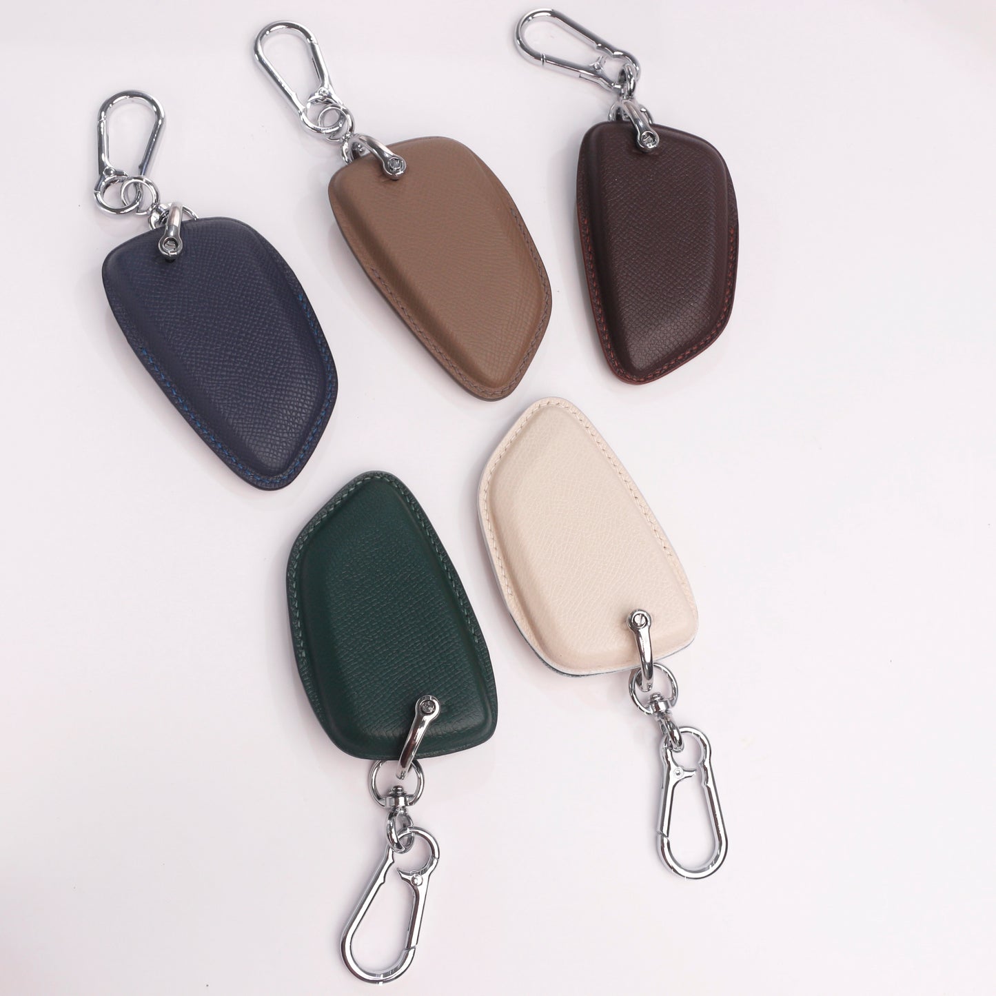 Handmade Epsom Leather Key Fob Case for BMW – Scratch Resistant & Luxury