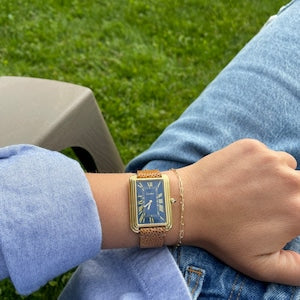 Handmade Ostrich Golden Yellow Slim Leather Watch Strap - Premium Exotic