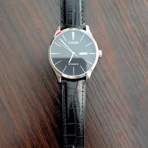 Handmade Black Alligator Leather Watch Strap - Premium Vietnamese Craftsmanship