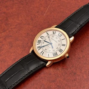 Handmade Black Alligator USA Leather Watch Strap - Premium Quality