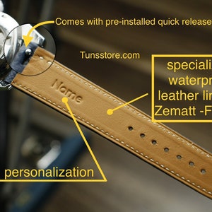 Handmade Ostrich Light Brown Leather Watch Strap - Premium Exotic